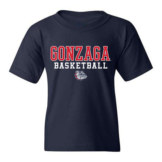 Gonzaga - NCAA Men's Basketball : Colby Brooks - Youth T-Shirt Classic Shersey