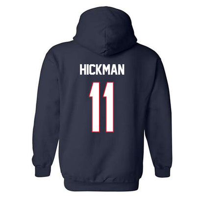 Gonzaga - NCAA Men's Basketball : Nolan Hickman - Hooded Sweatshirt Classic Shersey