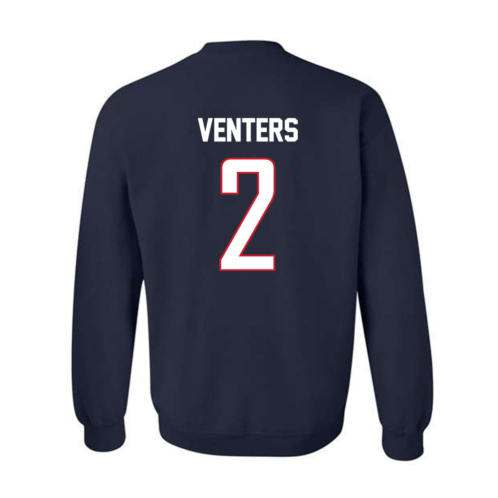 Gonzaga - NCAA Men's Basketball : Steele Venters - Crewneck Sweatshirt Classic Shersey