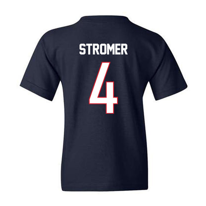 Gonzaga - NCAA Men's Basketball : Dusty Stromer - Youth T-Shirt Classic Shersey