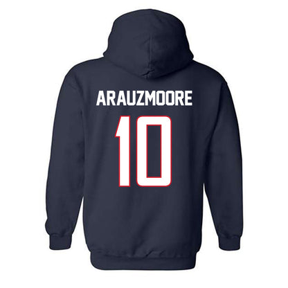 Gonzaga - NCAA Men's Basketball : Joaquim ArauzMoore - Hooded Sweatshirt Classic Shersey