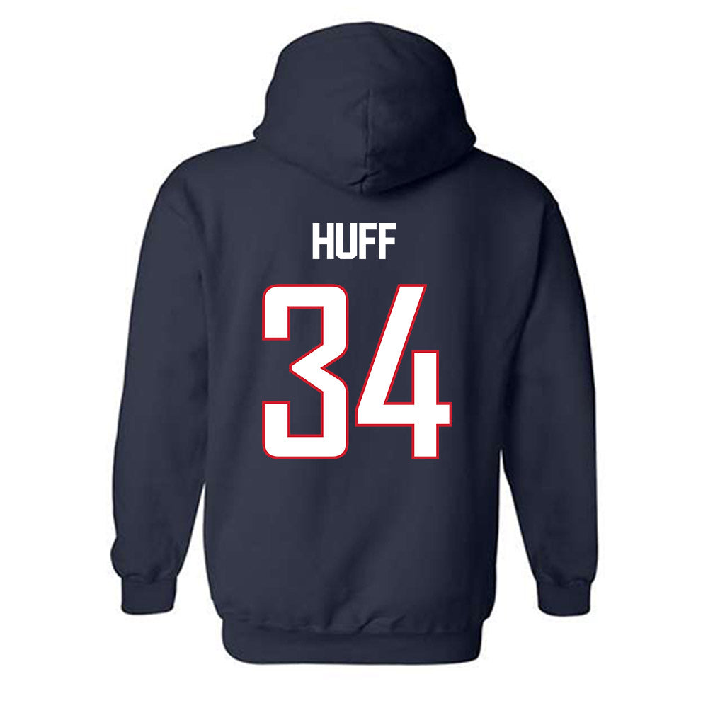 Gonzaga - NCAA Men's Basketball : Braden Huff - Hooded Sweatshirt Classic Shersey