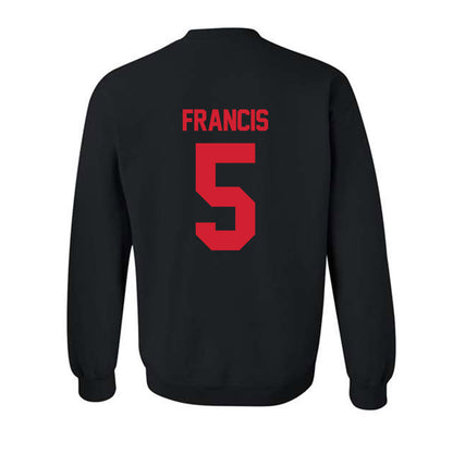 Houston - NCAA Men's Basketball : Ja'Vier Francis - Crewneck Sweatshirt Classic Shersey