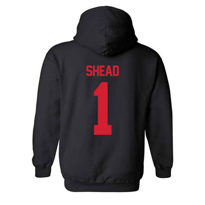 Houston - NCAA Men's Basketball : Jamal Shead - Hooded Sweatshirt Classic Shersey