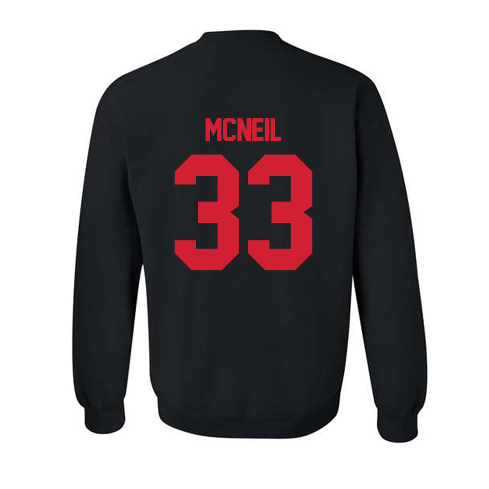 Houston - NCAA Women's Basketball : Logyn McNeil - Crewneck Sweatshirt Classic Shersey