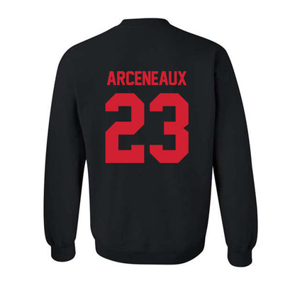 Houston - NCAA Men's Basketball : Terrance Arceneaux - Crewneck Sweatshirt Classic Shersey
