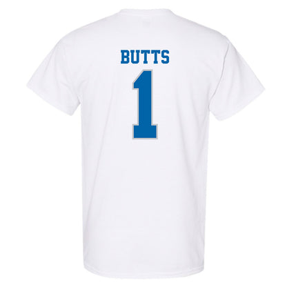 MTSU - NCAA Women's Soccer : Calais Butts - White Sports Shersey Short Sleeve T-Shirt