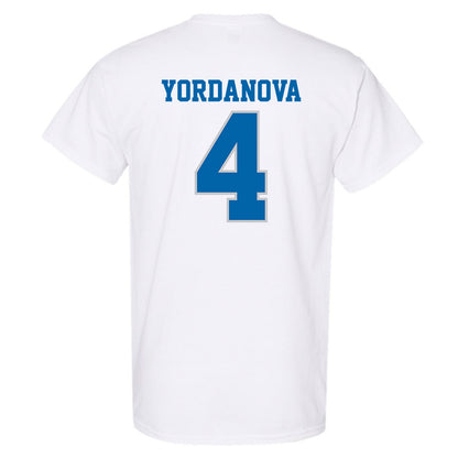 MTSU - NCAA Women's Soccer : Yana Yordanova - White Sports Shersey Short Sleeve T-Shirt