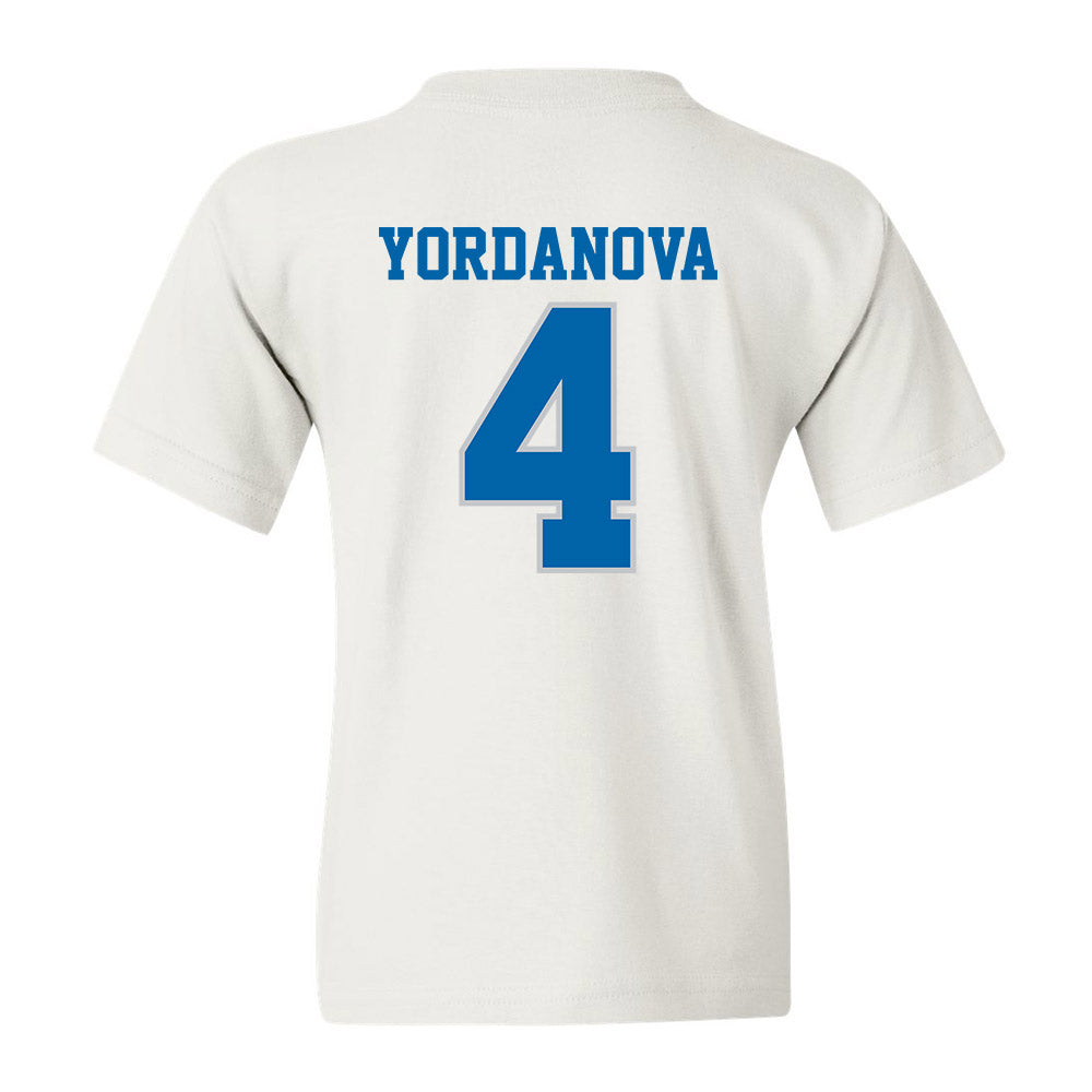 MTSU - NCAA Women's Soccer : Yana Yordanova - White Sports Shersey Youth T-Shirt