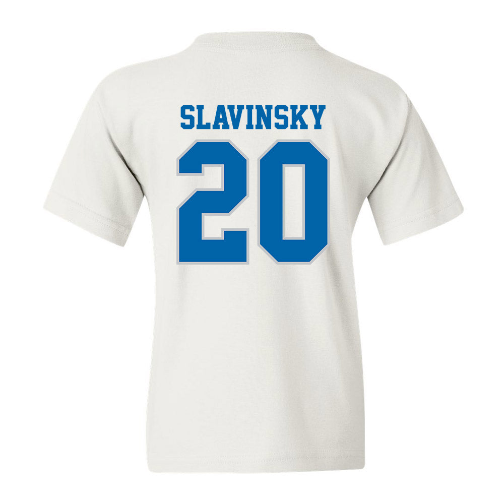 MTSU - NCAA Women's Soccer : Elizabeth Slavinsky - White Sports Shersey Youth T-Shirt