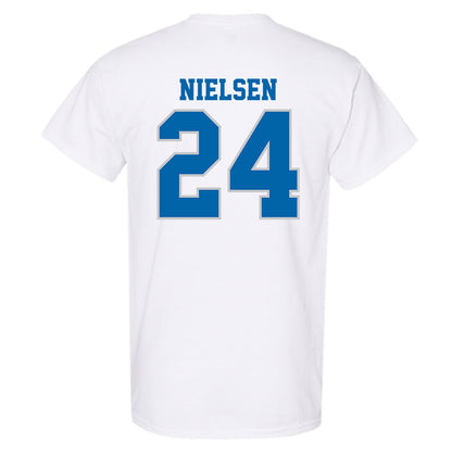 MTSU - NCAA Women's Soccer : Sascha Nielsen - White Sports Shersey Short Sleeve T-Shirt