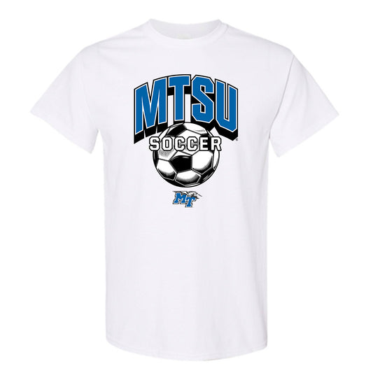 MTSU - NCAA Women's Soccer : Faith Adje - White Sports Shersey Short Sleeve T-Shirt