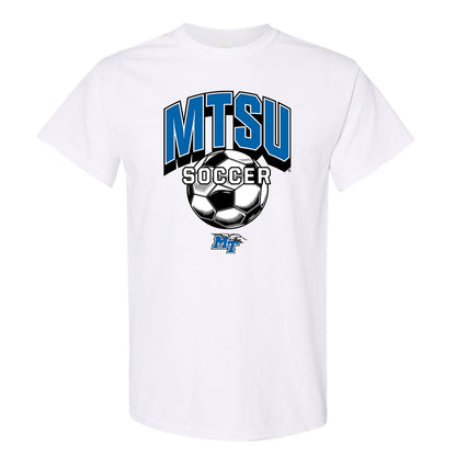 MTSU - NCAA Women's Soccer : Calais Butts - White Sports Shersey Short Sleeve T-Shirt