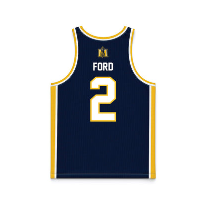Murray State - NCAA Women's Basketball : Haven Ford - Blue Jersey