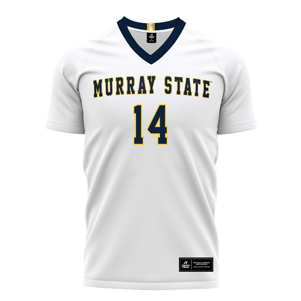 Murray State - NCAA Women's Soccer : Megan Wilson - NCAA Soccer White Jersey