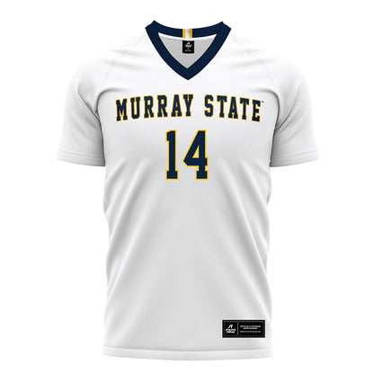 Murray State - NCAA Women's Soccer : Megan Wilson - NCAA Soccer White Jersey