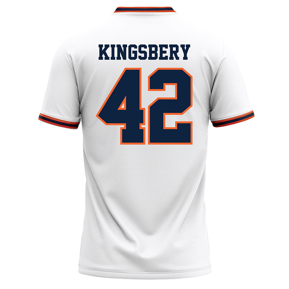UTSA - NCAA Baseball : Fischer Kingsbery - Baseball Jersey White
