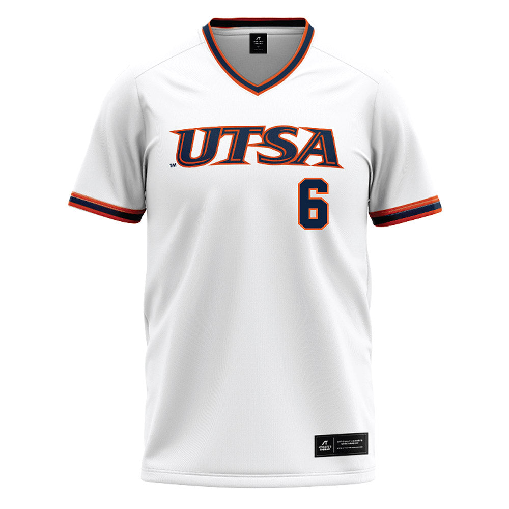 UTSA - NCAA Baseball : Ryan Beaird - Baseball Jersey White