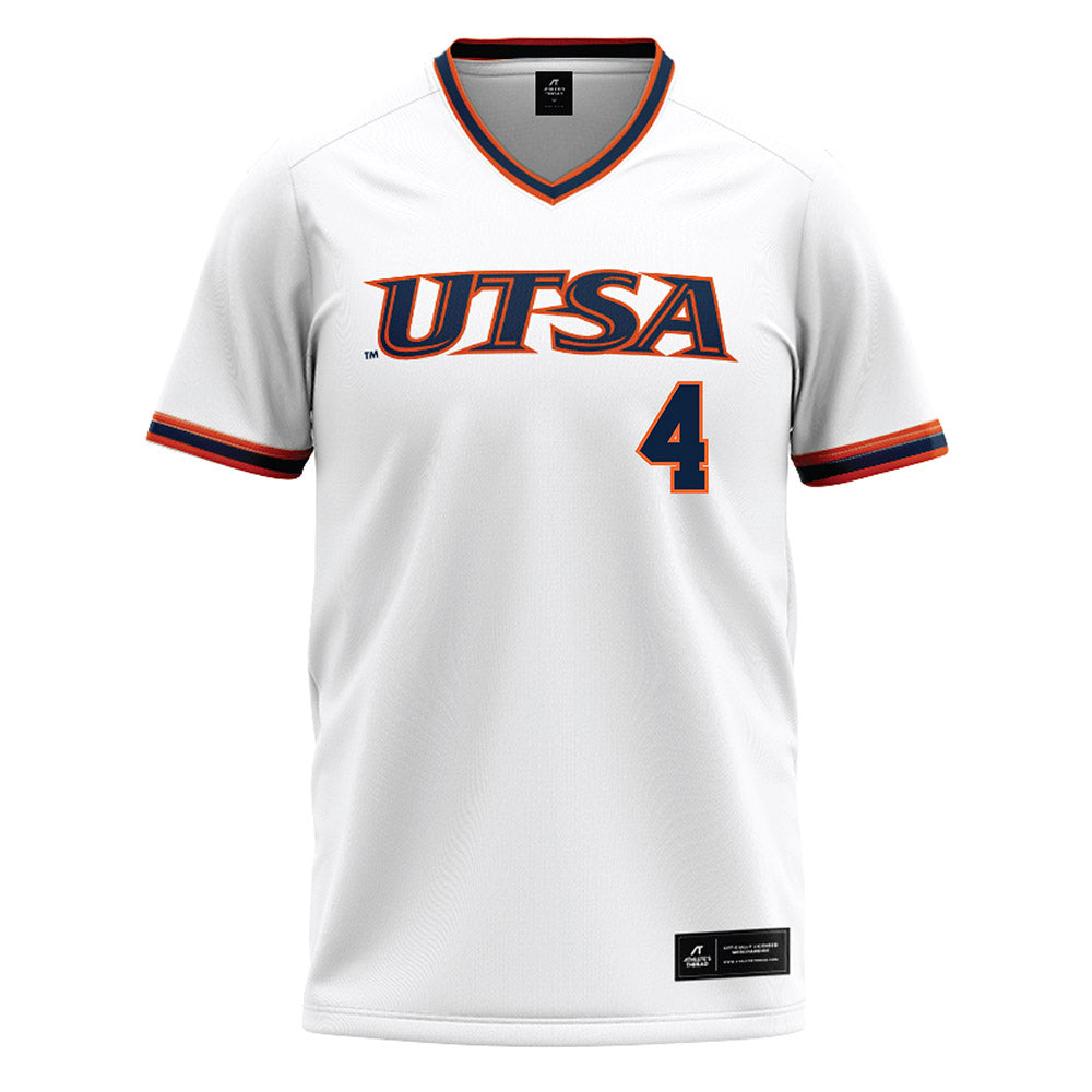 UTSA - NCAA Baseball : Tye Odom - Baseball Jersey White