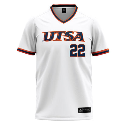 UTSA - NCAA Baseball : Drake Smith - Baseball Jersey White