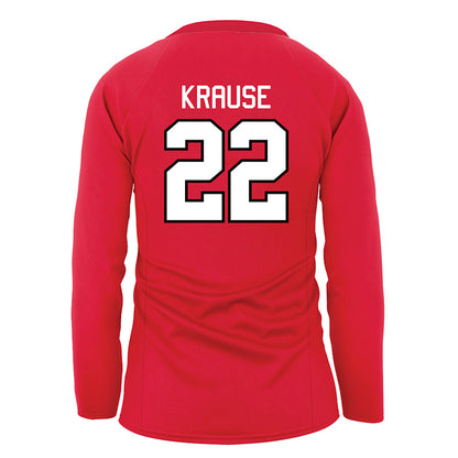 Nebraska - NCAA Women's Volleyball : Lindsay Krause - Red Jersey