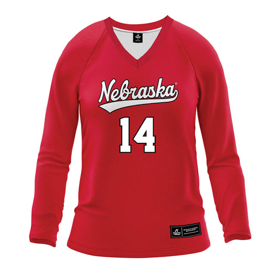 Nebraska - NCAA Women's Volleyball : Allysa Batenhorst - Red Jersey