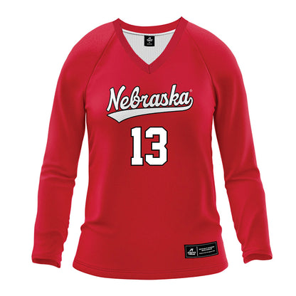 Nebraska - NCAA Women's Volleyball : Merritt Beason - Red Jersey