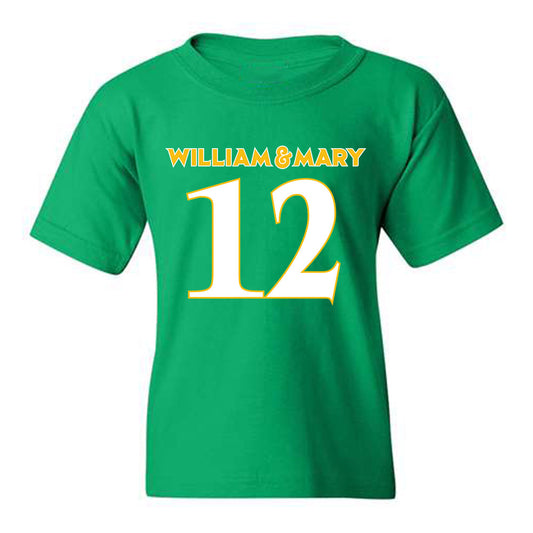 William & Mary - NCAA Football : Hollis Mathis - Replica Shersey Youth T-Shirt
