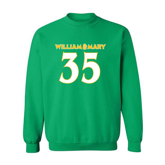 William & Mary - NCAA Football : Quinn Osborne - Green Sweatshirt