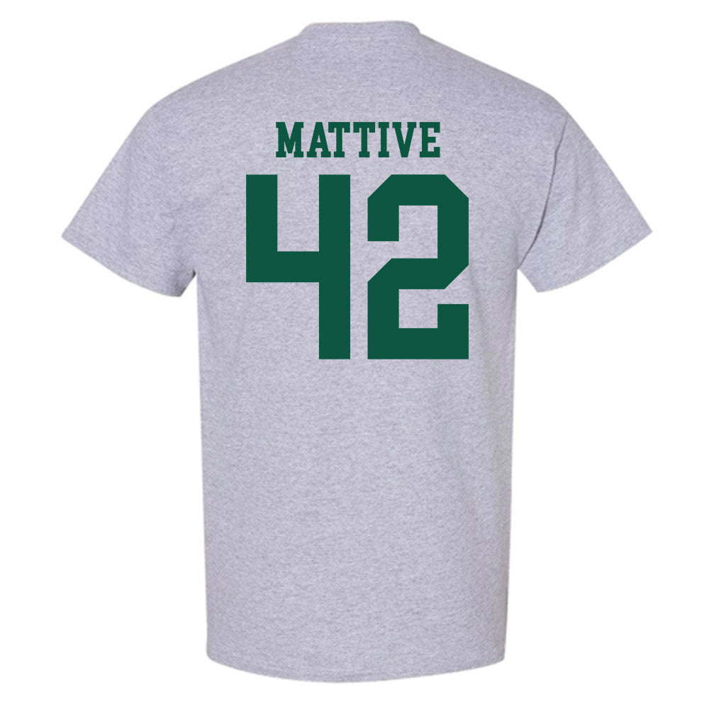 William & Mary - NCAA Football : Cade Mattive - Grey Classic Shersey Short Sleeve T-Shirt