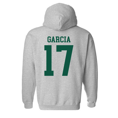 William & Mary - NCAA Football : Sascha Garcia - Grey Classic Hooded Sweatshirt