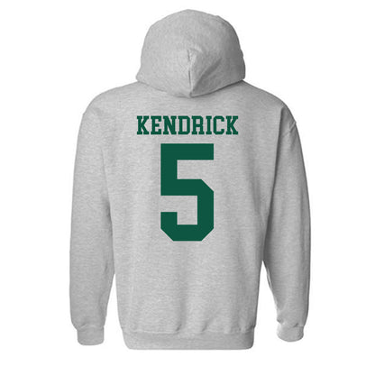 William & Mary - NCAA Football : DreSean Kendrick - Grey Classic Hooded Sweatshirt