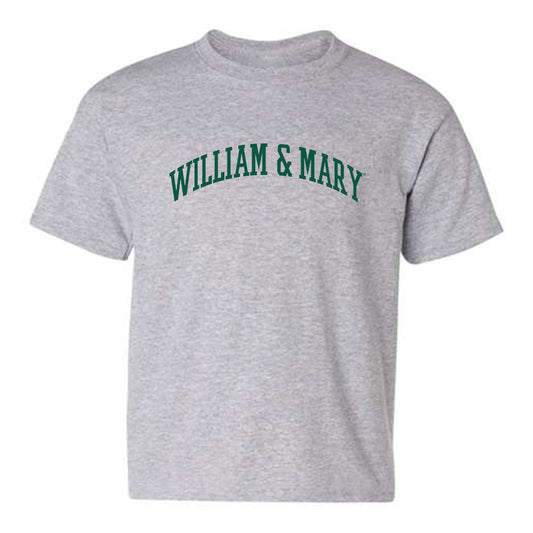 William & Mary - NCAA Football : Sascha Garcia -  Grey Classic Youth T-Shirt