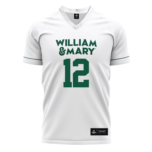 William & Mary - NCAA Women's Soccer : Gabriella Kurtas - White Jersey