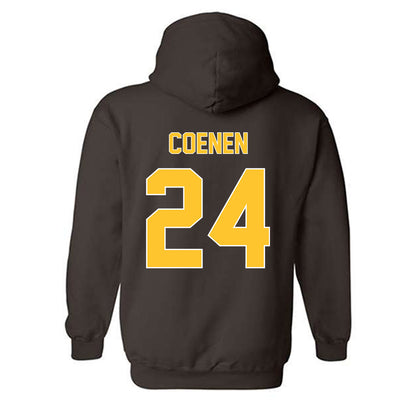 Wyoming - NCAA Football : Charlie Coenen - Classic Shersey Hooded Sweatshirt