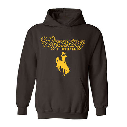 Wyoming - NCAA Football : Jordan Bertagnole - Classic Shersey Hooded Sweatshirt