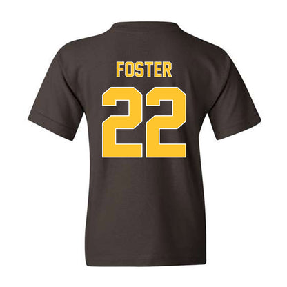 Wyoming - NCAA Men's Basketball : Kenny Foster - Youth T-Shirt Classic Shersey