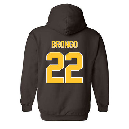 Wyoming - NCAA Women's Soccer : Lily Brongo - Brown Classic Shersey Hooded Sweatshirt