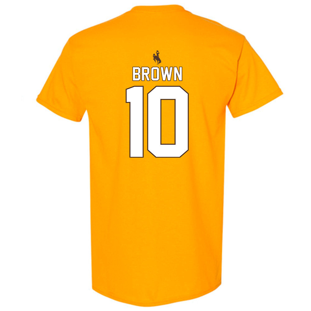 Wyoming - NCAA Men's Basketball : Levi Brown - T-Shirt Classic Shersey