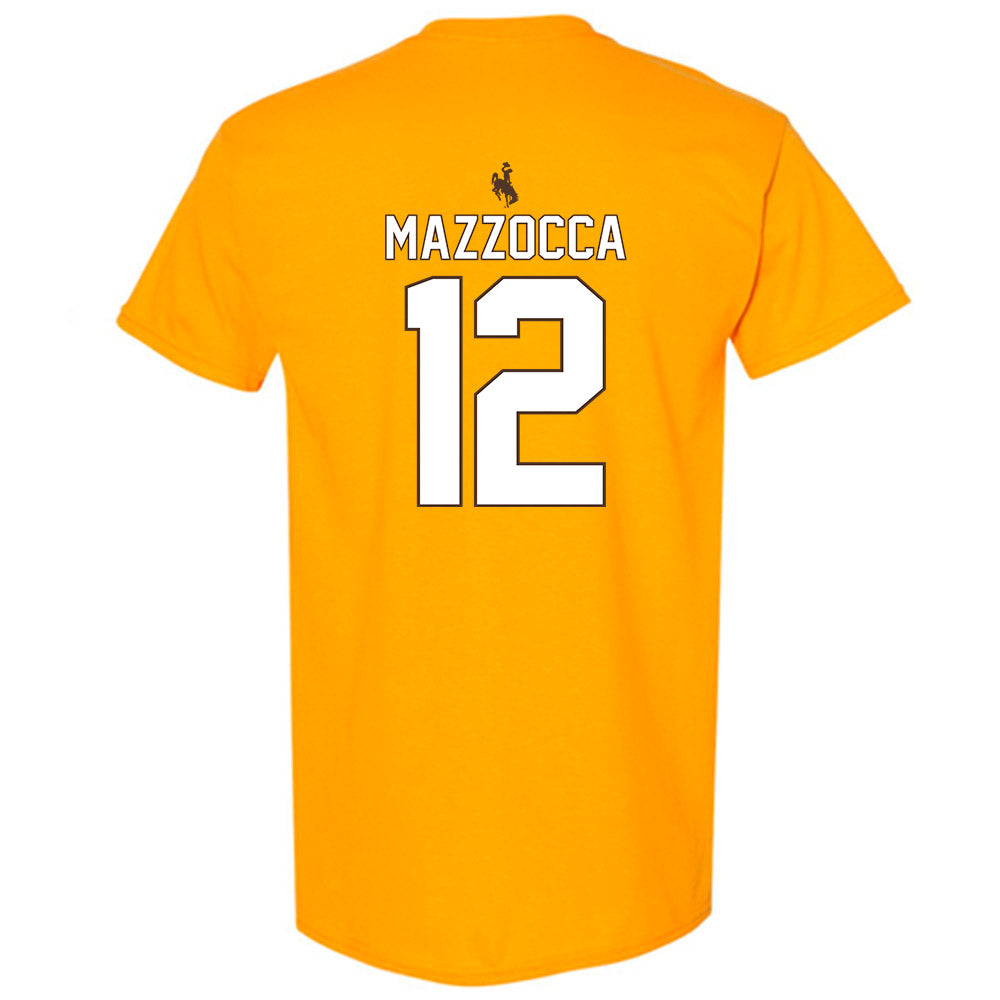 Wyoming - NCAA Women's Volleyball : Kayla Mazzocca - Gold Classic Shersey Short Sleeve T-Shirt