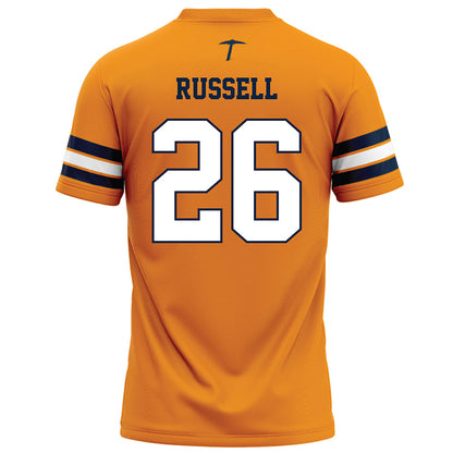 UTEP - NCAA Football : Lantz Russell - Orange Jersey