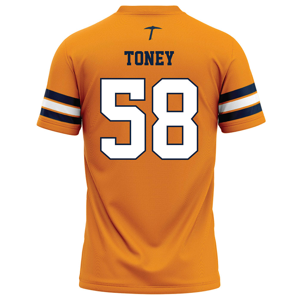 UTEP - NCAA Football : Jaquan Toney - Orange Jersey