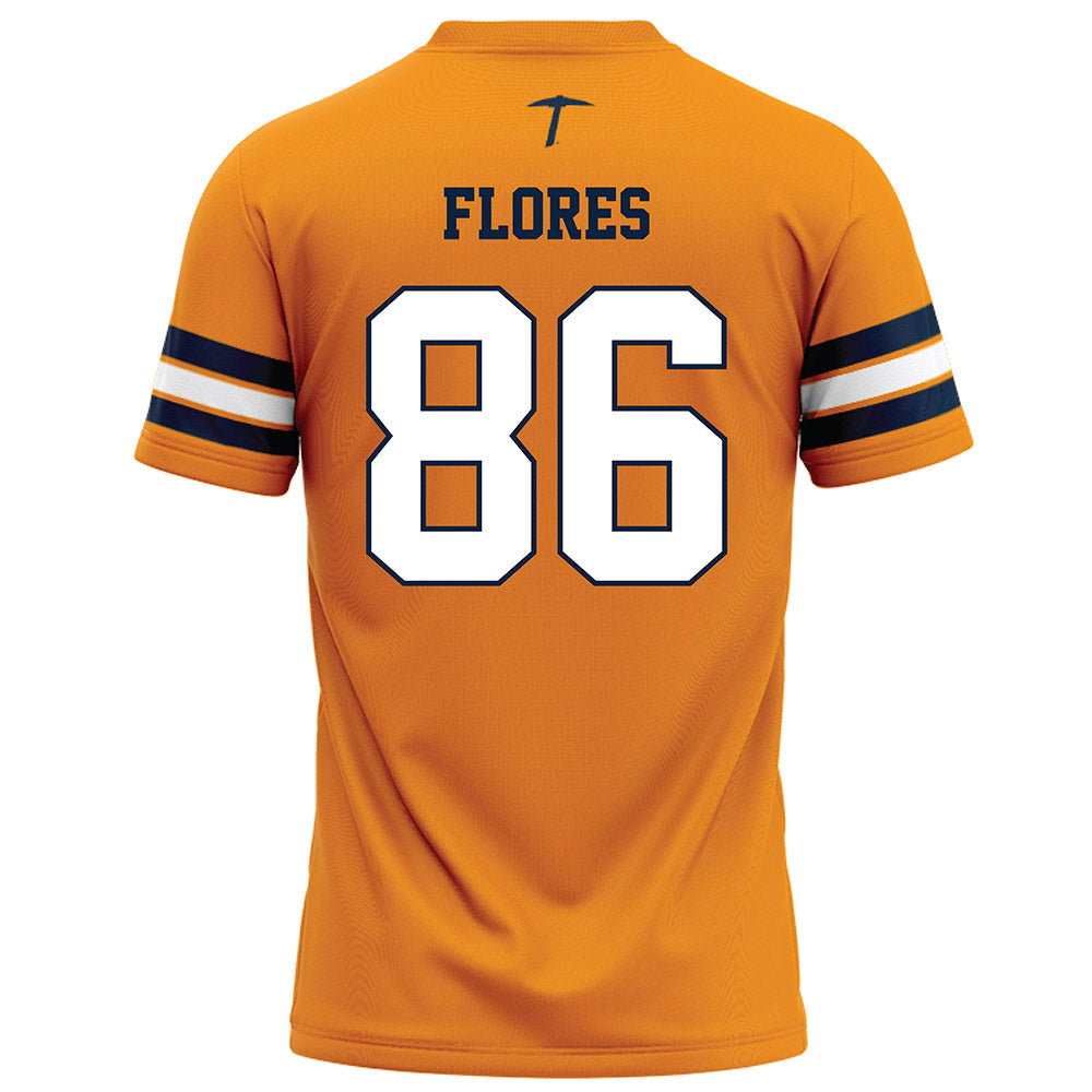 UTEP - NCAA Football : Lucas Flores - Orange Jersey