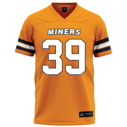 UTEP - NCAA Football : Joshua Hancock - Orange Jersey