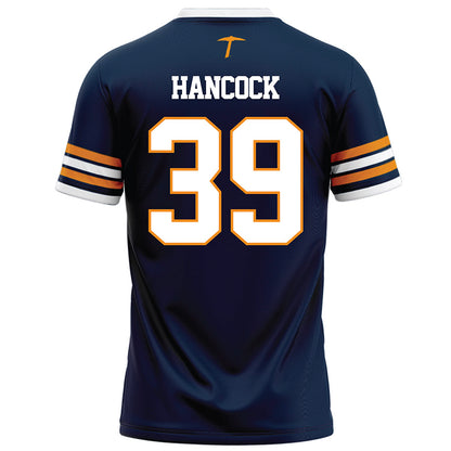 UTEP - NCAA Football : Joshua Hancock - Navy Jersey