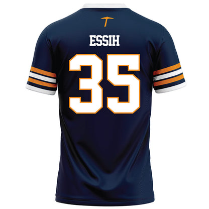UTEP - NCAA Football : Zachary Essih - Navy Jersey