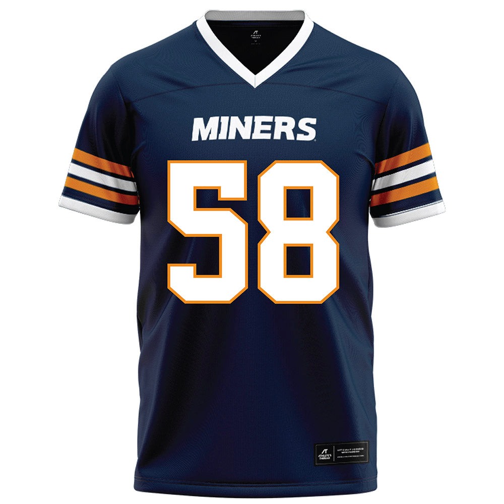 UTEP - NCAA Football : Jaquan Toney - Navy Jersey