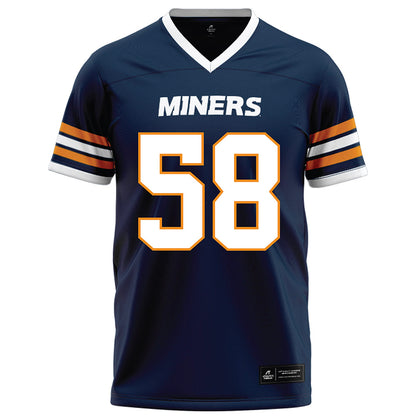 UTEP - NCAA Football : Jaquan Toney - Navy Jersey