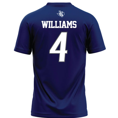 Rice - NCAA Football : Marcus Williams - Navy Blue Jersey