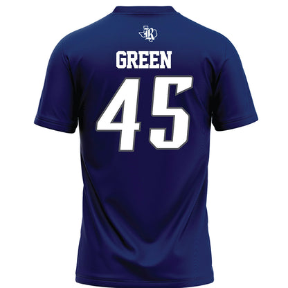 Rice - NCAA Football : Demone Green - Navy Blue Jersey